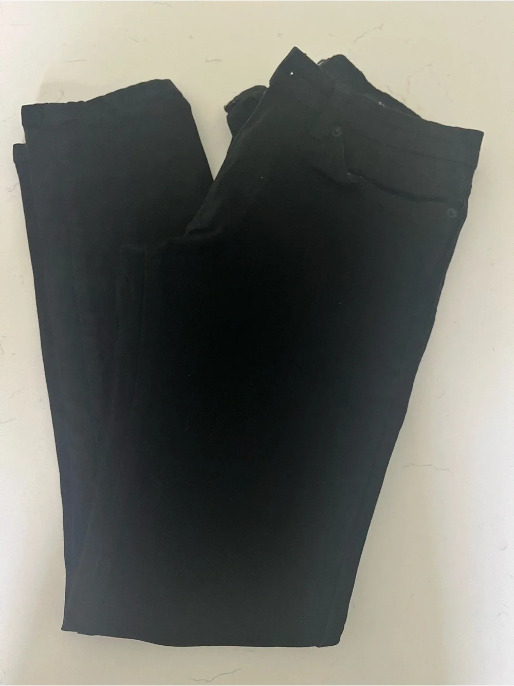 Kenneth Cole Classic Black Straight-Leg Jeans